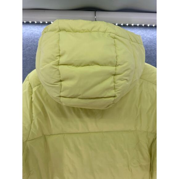 Alpine Design Women’s sz M Dream Puff Jacket Neon Yellow Down Winter Coat Cozy - Picture 4 of 15